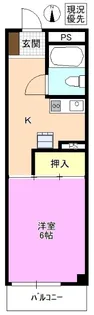 山崎ビル【3階】の間取り