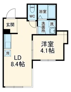 ルガノ【2階】の間取り