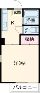 シティパル・K【2階】の間取り