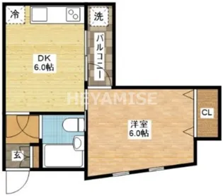 三愛ビル1【5階】の間取り
