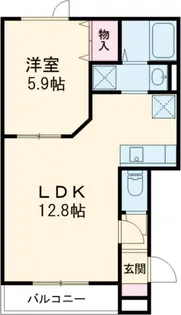 BELLA CASAIII【2階】の間取り
