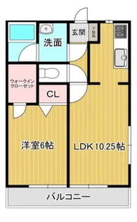 ノースアイランド【3階】の間取り