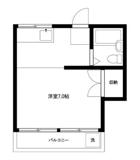 レジデンスエヌ大岡山【1階】の間取り