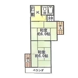 エクセランス稲島【5階】の間取り