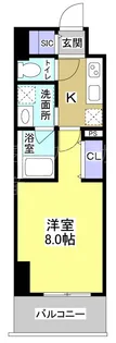 Central S 砂山町【6階】の間取り