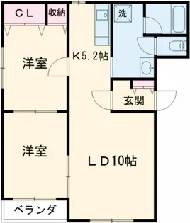 ミヤビタウン【3階】の間取り