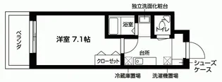 レジディア神戸ポートアイランドノース【10階】の間取り