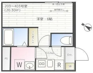 MAISON DE MACHIYA【4階】の間取り