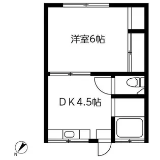 井村荘2号棟【2階】の間取り