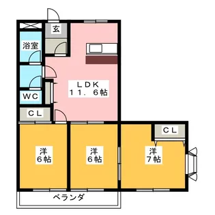 MO-VI【1階】の間取り