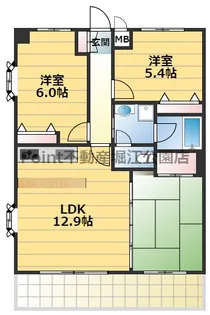 BLOCK19【1階】の間取り