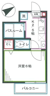 東京都杉並区成田東5【アパート】の間取り