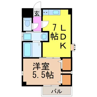 アネックスHIKARI【3階】の間取り