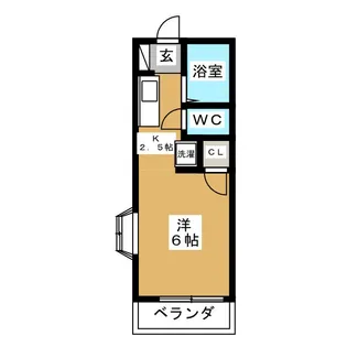エクラン【1階】の間取り
