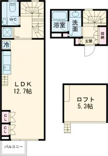 TAS経堂レジデンスの間取り
