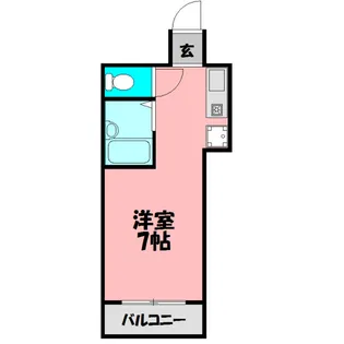 シャトレヴェール守口【4階】の間取り
