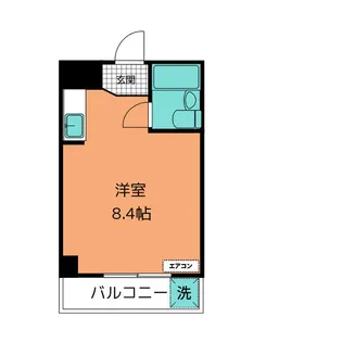 メゾン新宿町【1階】の間取り