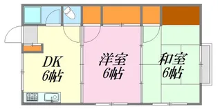 大下ビル【2階】の間取り