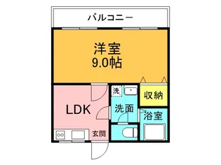 TsuyamaBase21【2階】の間取り