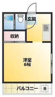 ファニー【3階】の間取り