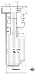 スプレスター王子【5階】の間取り