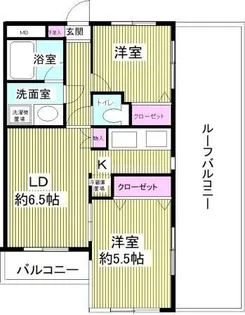 グランバリュー羽田【4階】の間取り