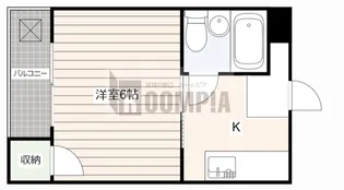 アシスト第3岐阜マンション【2階】の間取り