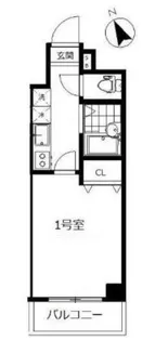 クレッシェンドK【5階】の間取り