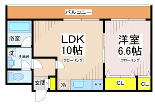 エクセレンス【3階】の間取り