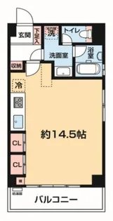 le parc大塚【4階】の間取り