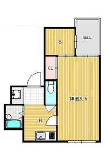 東京都台東区清川2【マンション】の間取り
