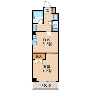 ルーミィ【4階】の間取り