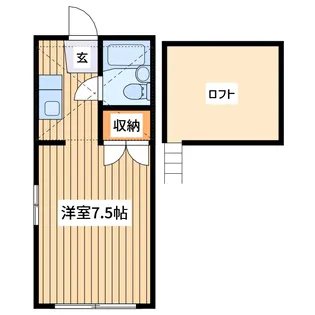 シーザーハイツ【3階】の間取り