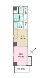 プラチナヒルズ【2階】の間取り