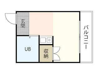 クオレマンションクサツ【3階】の間取り