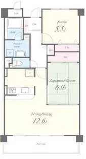 フェリーチェ加美【1階】の間取り