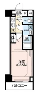 プレール・ドゥーク押上III【3階】の間取り