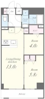 JPT RESIDENSE【11階】の間取り