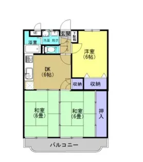 ドリームメゾン【2階】の間取り