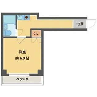 オーシャン長瀬北【3階】の間取り