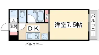 FIVE TWO【5階】の間取り