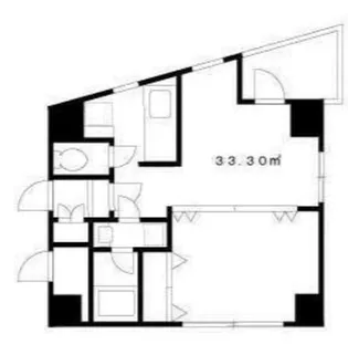 東京都新宿区片町【マンション】の間取り