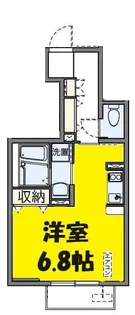 東京都東大和市桜が丘4【アパート】の間取り