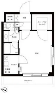 ルーブル学芸大学五番館【5階】の間取り