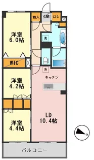 東京都江戸川区篠崎町7【マンション】の間取り