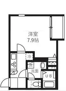 ベル・ノワール王子【3階】の間取り