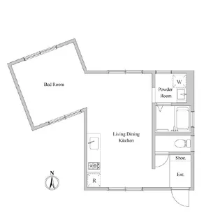 オンザパーク【2階】の間取り