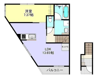 グランツリー貝沢II【2階】の間取り