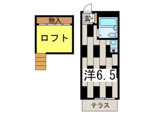 ピオニー大泉【1階】の間取り