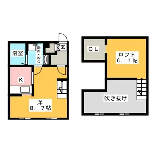 プリマグランデ須ケ口壱番館【1階】の間取り
